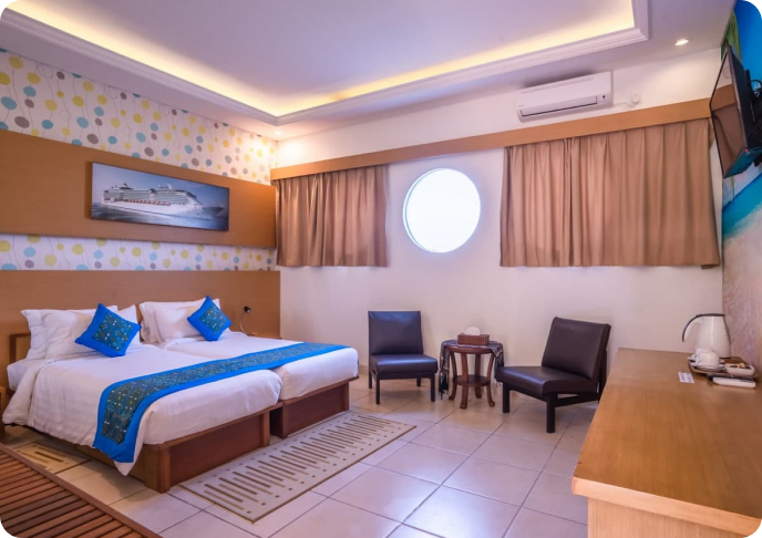 Graha Wiyata Deluxe room